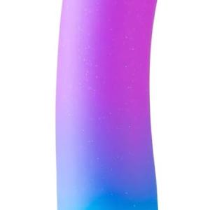 8'' Liquid Silicone Realistic Dildo,Gradient Color Penis for Vaginal and Anal Sex,Adult Sex Toy G-spot Prostate Orgasm,Lifelike Dick with Strong Suction Cup Compatible Strap-on Harness