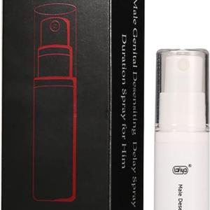 Delay Spray for Men, Male Desensitizing Spray, Effectively Extends Men's Time and Enhances Comfort, Climax Control to Last Longer in Bed